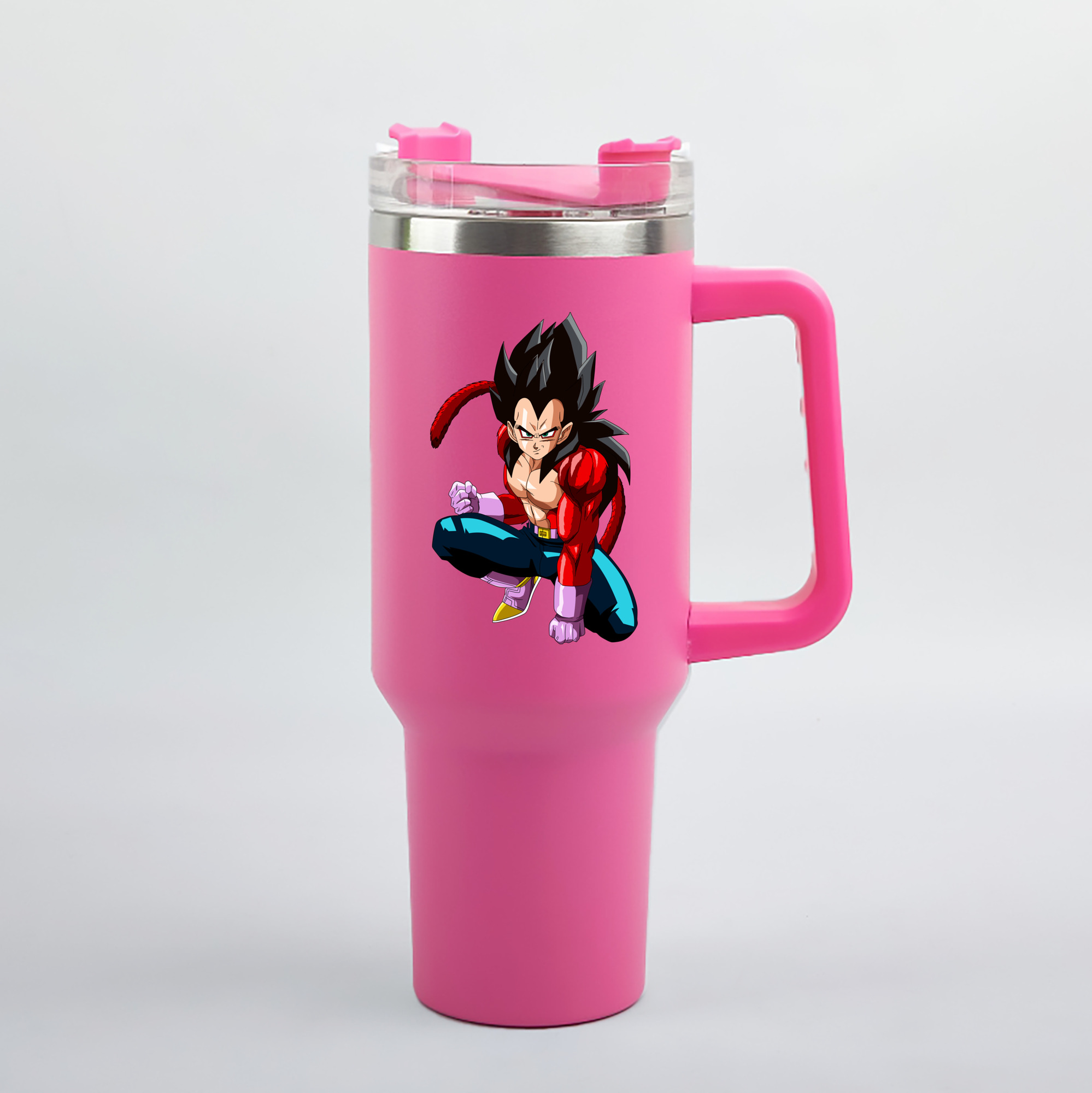 （画像用） ドラゴンボール ベジータ四世（Bejīta Yonsei）DRAGON BALL Vegeta IV 1200mL車用タンブラー（カラープリント）
